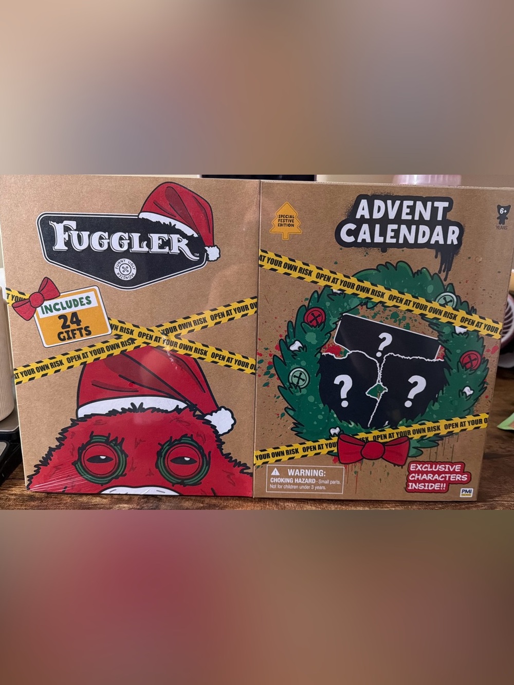 Fuggler Door Advent Calendar 24 Toys Gifts Exclusive Characters Christmas
